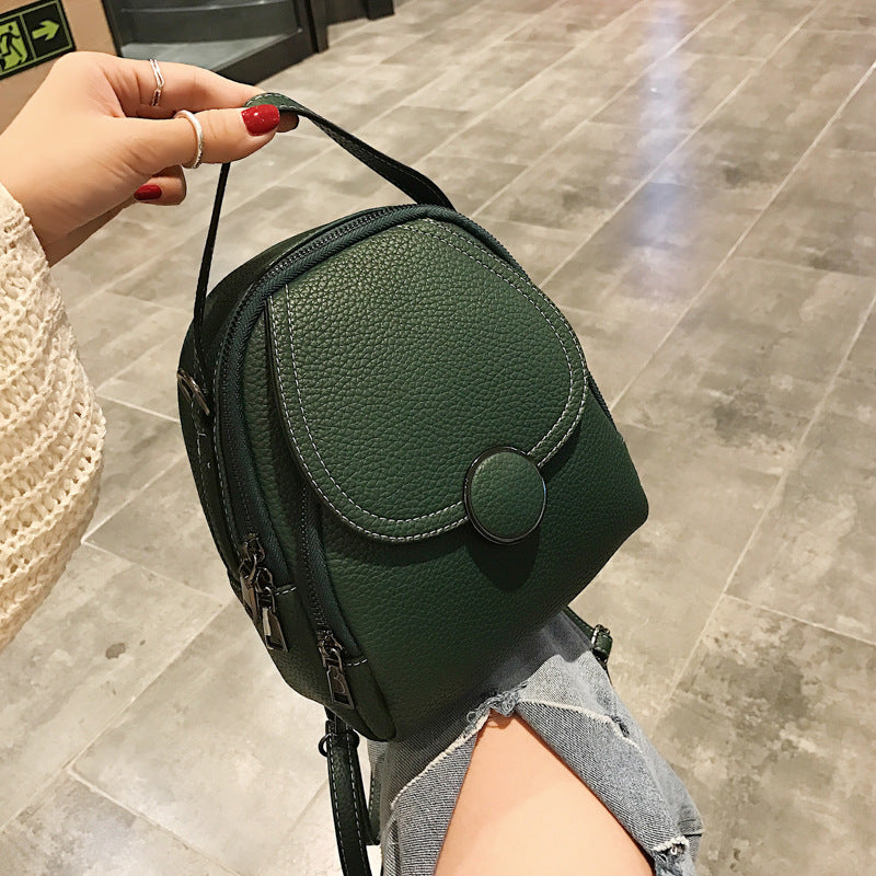 Backpack female 2019 new Korean version of Harajuku student small school bag shoulder messenger bag mini backpack travel bag