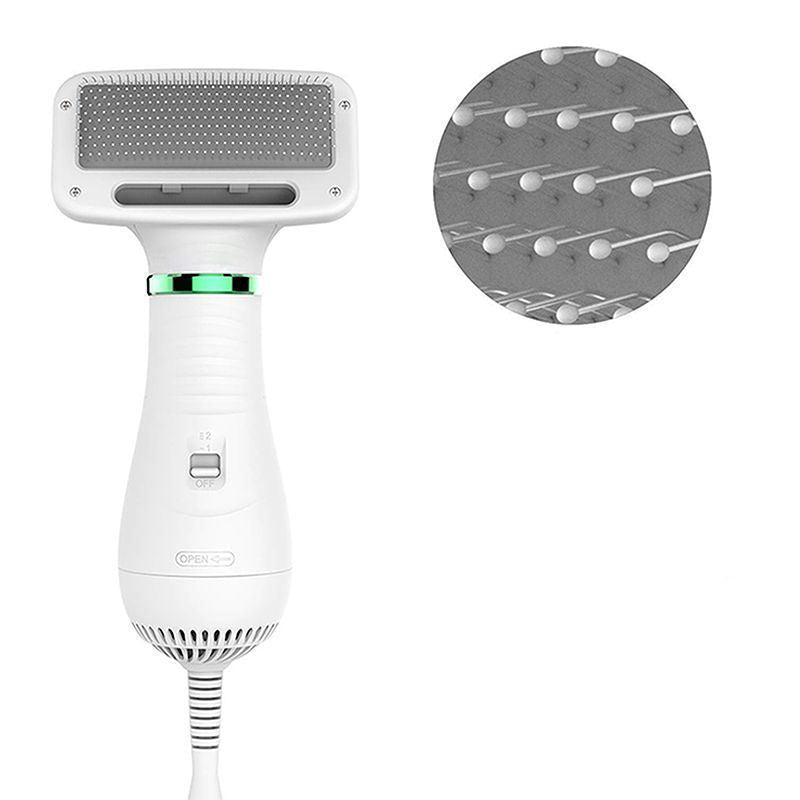 Household Portable Pet Grooming Hair Dryer With Slicker Brush Pet Cat Dog Hairbrush Dog Comb Pet Hair Dryer And Comb
