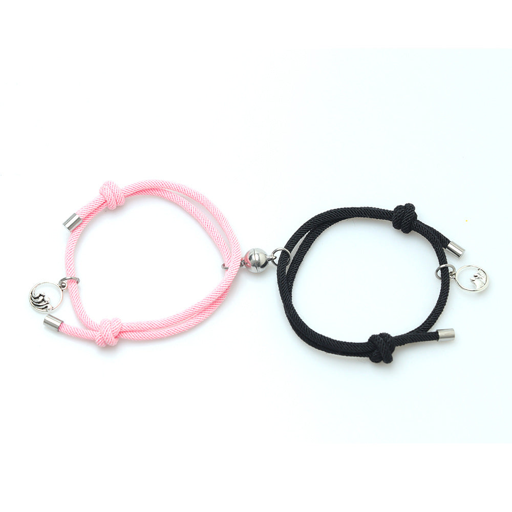 New Alloy Eachother Couple Bracelet