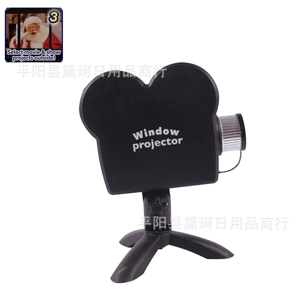 Cross-border Christmas and Halloween projection lights window projector projection lights Christmas star lights