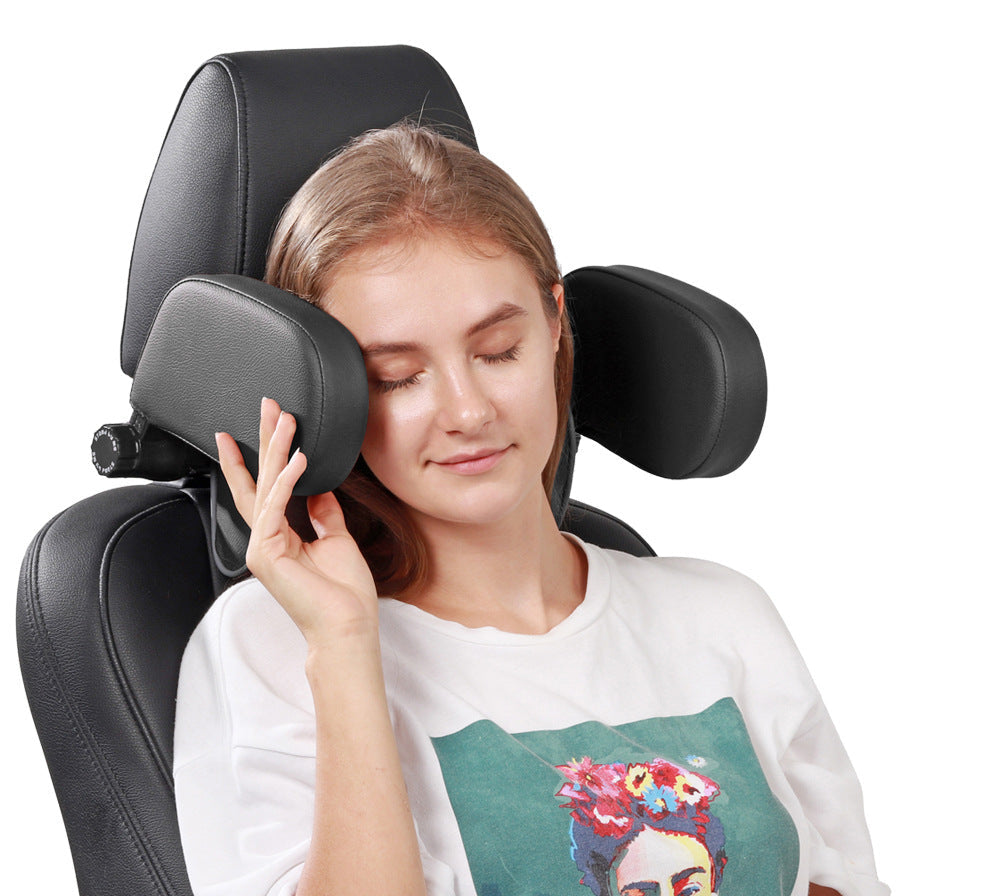 Car headrest seat backrest neck protector travel side sleep pillow rear seat headrest side pillow all seasons