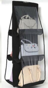 Wardrobe hanging 3-layer 6-pack storage bag Underwear dust-proof hanging bag Multi-layer finishing bag Socks storage box