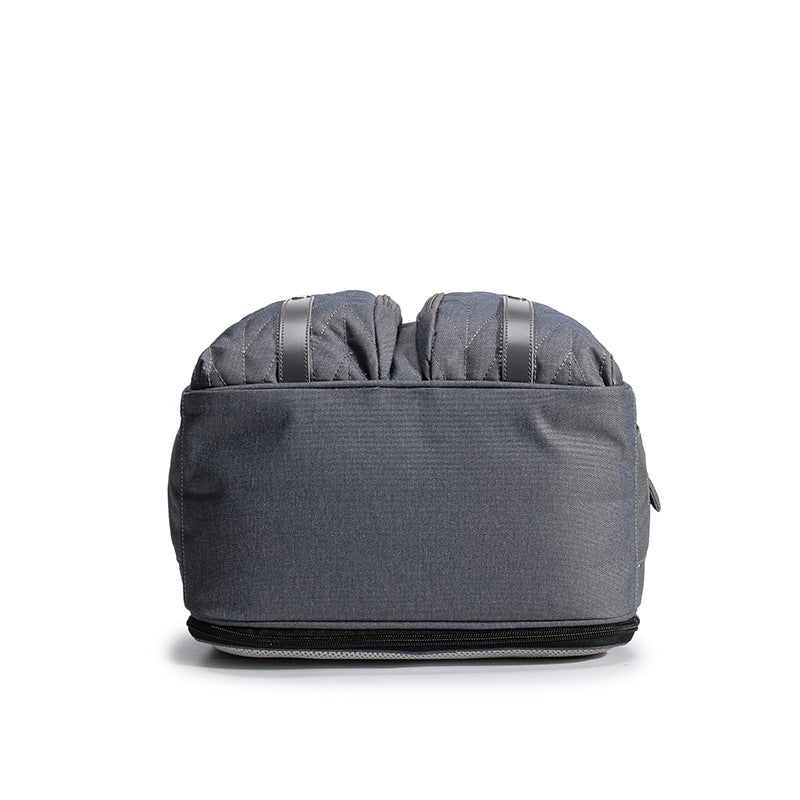 Folding baby crib bag Multifunctional fashionable mother and baby bag Large-capacity double shoulder mother backpack Diaper bag