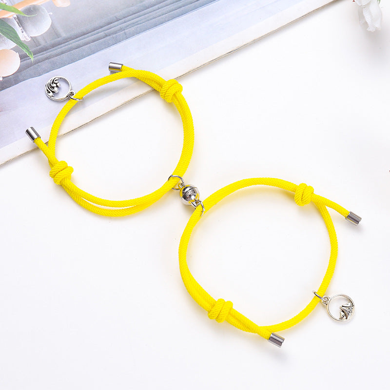 New Alloy Eachother Couple Bracelet
