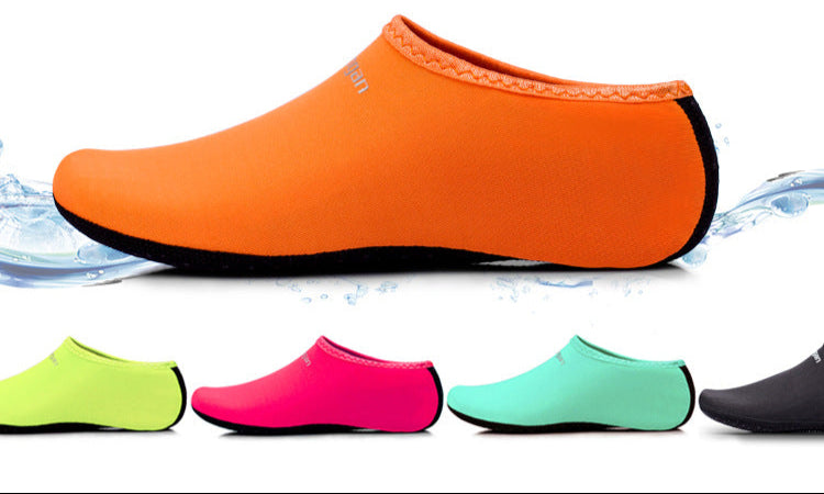 Beach socks snorkeling shoe cover general equipment swimming diving socks snorkeling socks swimming socks non-slip (Leica)