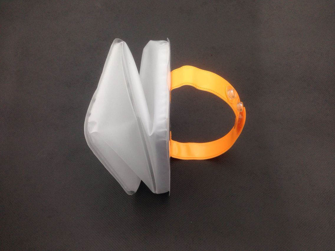 Cross-border Solar Inflatable Lights Ten LED Outdoor Lighting Lights Fully Waterproof New Strange Camping Camping Lights Spot