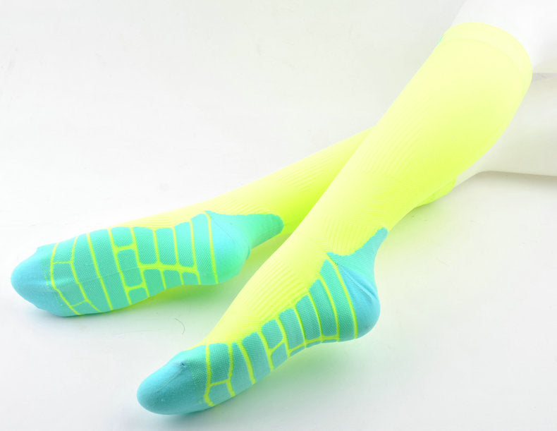 Thick outdoor sports ski riding moisture-absorbing terry towel socks long tube running function socks training socks compression socks