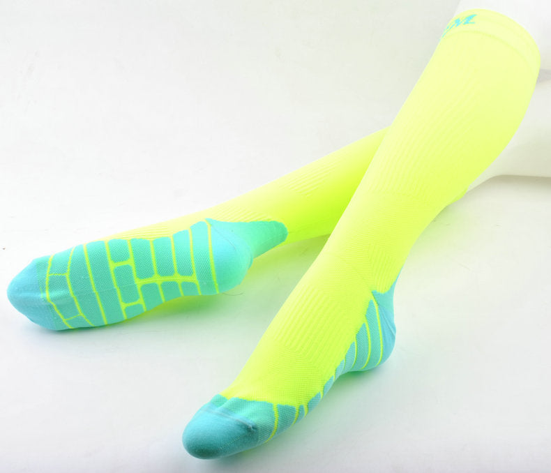 Thick outdoor sports ski riding moisture-absorbing terry towel socks long tube running function socks training socks compression socks