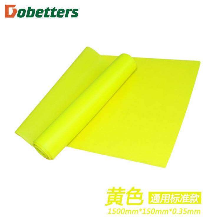Eco-friendly and tasteless latex yoga elastic band Stretching tension sheet resistance band Pull rope Fitness tension belt