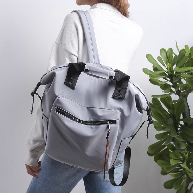 Korean style backpack trendy women's large-capacity travel backpack Wild College Middle School Student Schoolbag Campus