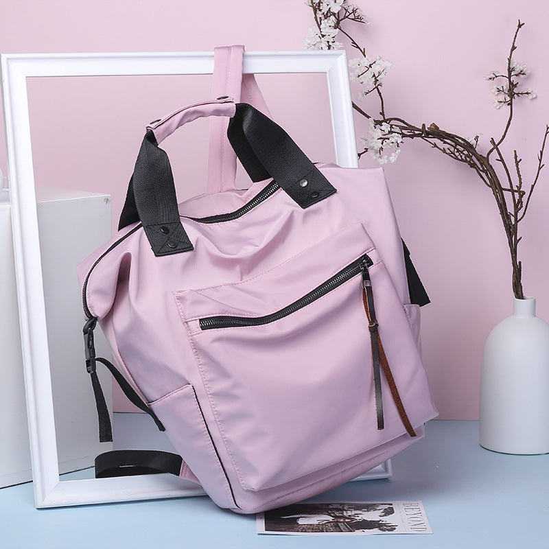 Korean style backpack trendy women's large-capacity travel backpack Wild College Middle School Student Schoolbag Campus