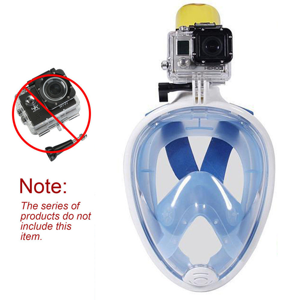 Manufacturers directly supply a large number of full-face mask full-face goggles adult children diving masks snorkeling masks