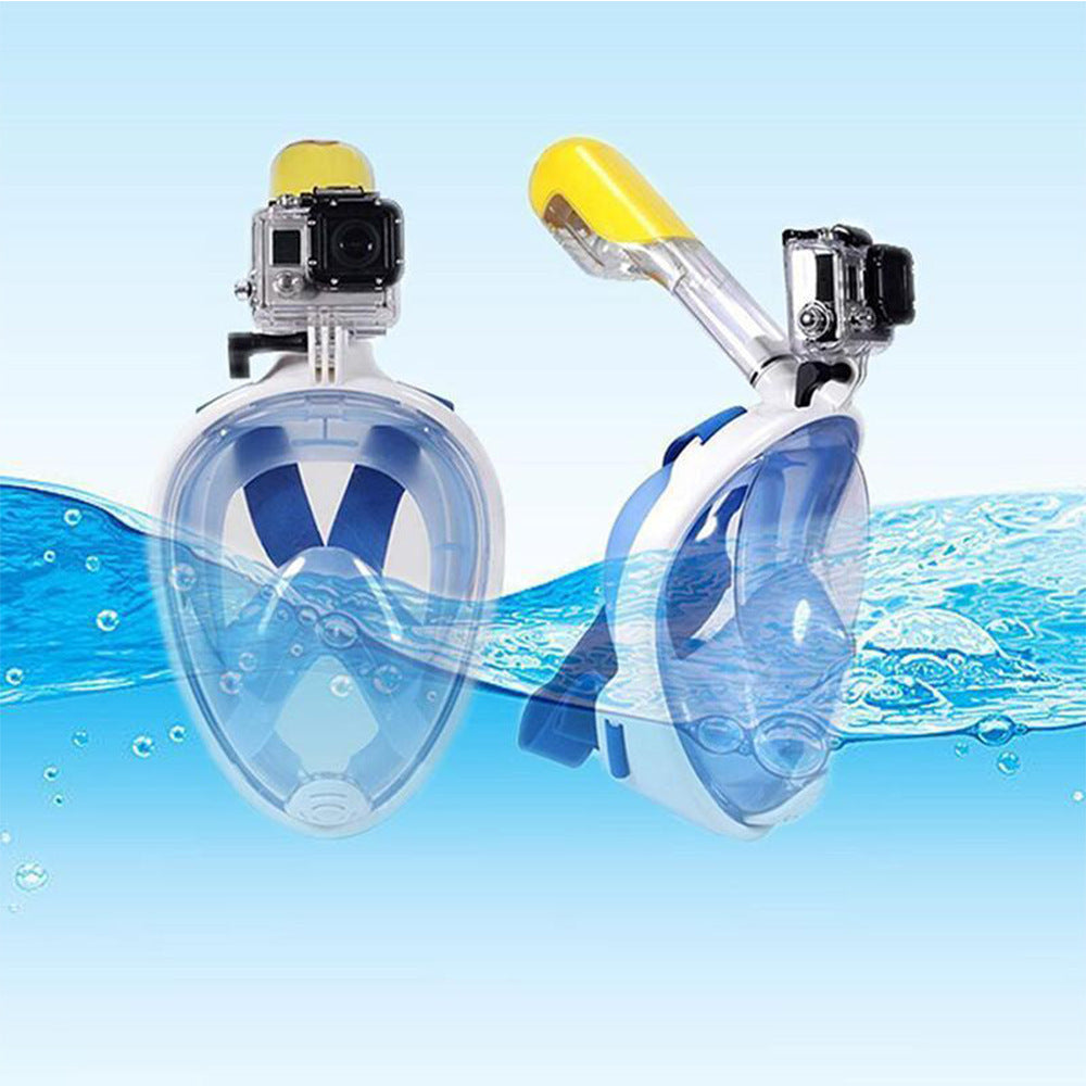 Manufacturers directly supply a large number of full-face mask full-face goggles adult children diving masks snorkeling masks