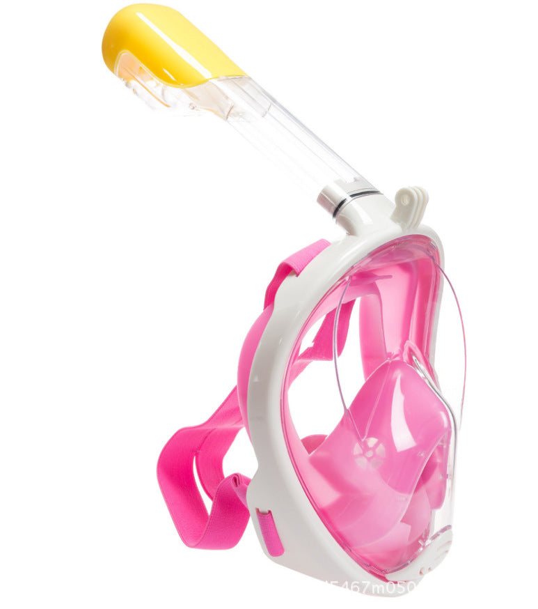 Manufacturers directly supply a large number of full-face mask full-face goggles adult children diving masks snorkeling masks
