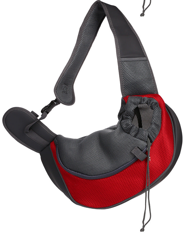 Pet Bag One Shoulder Diagonal Chest Dog Bag Breathable Outgoing Portable Pet Bag Pet Products Factory Direct