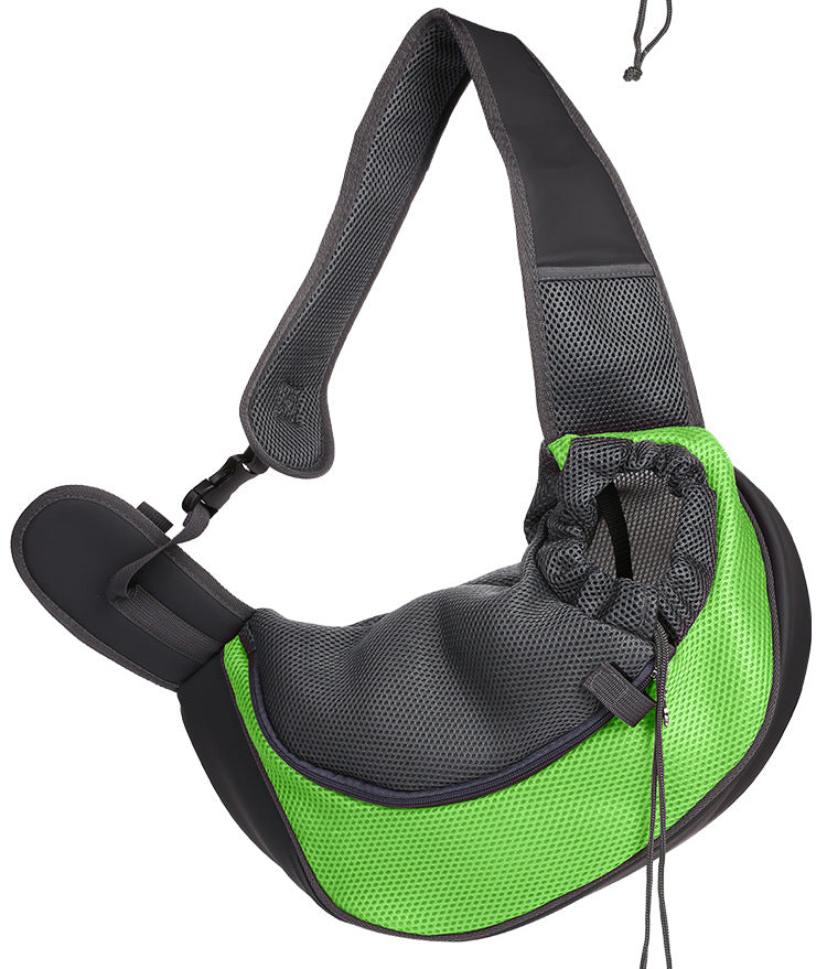Pet Bag One Shoulder Diagonal Chest Dog Bag Breathable Outgoing Portable Pet Bag Pet Products Factory Direct