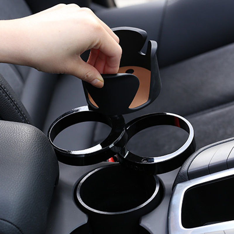 Multifunctional car water cup holder car storage box cross-border magic drink holder change coin box cup storage box