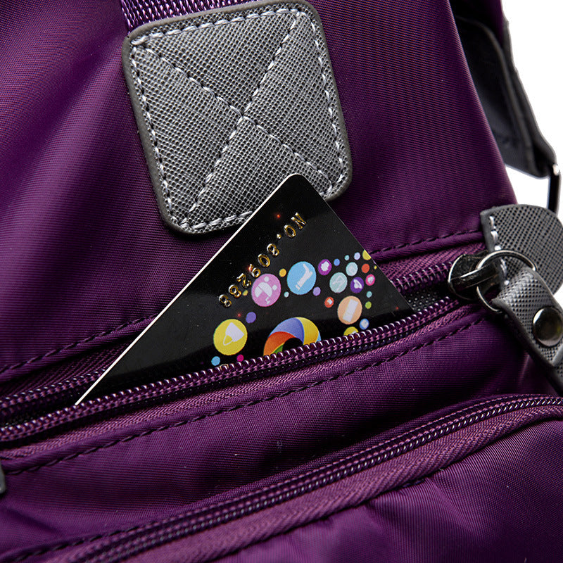 2020 new fashion Korean waterproof Oxford cloth handbag casual nylon shoulder diagonal bag female bag canvas bag