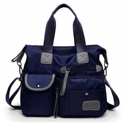 2020 new fashion Korean waterproof Oxford cloth handbag casual nylon shoulder diagonal bag female bag canvas bag