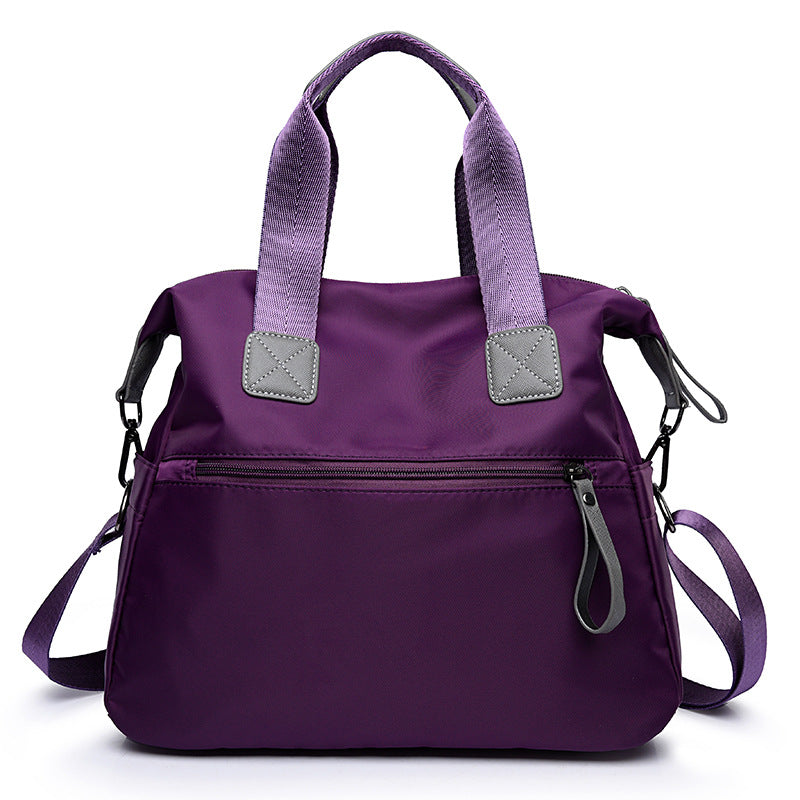 2020 new fashion Korean waterproof Oxford cloth handbag casual nylon shoulder diagonal bag female bag canvas bag