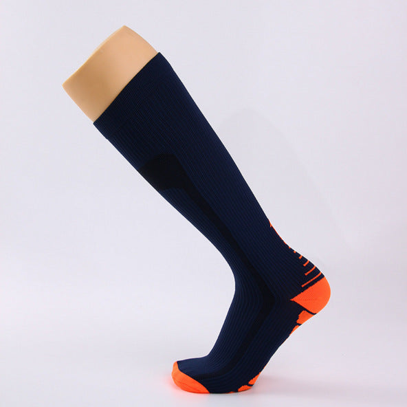 Thick outdoor sports ski riding moisture-absorbing terry towel socks long tube running function socks training socks compression socks