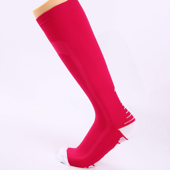 Thick outdoor sports ski riding moisture-absorbing terry towel socks long tube running function socks training socks compression socks