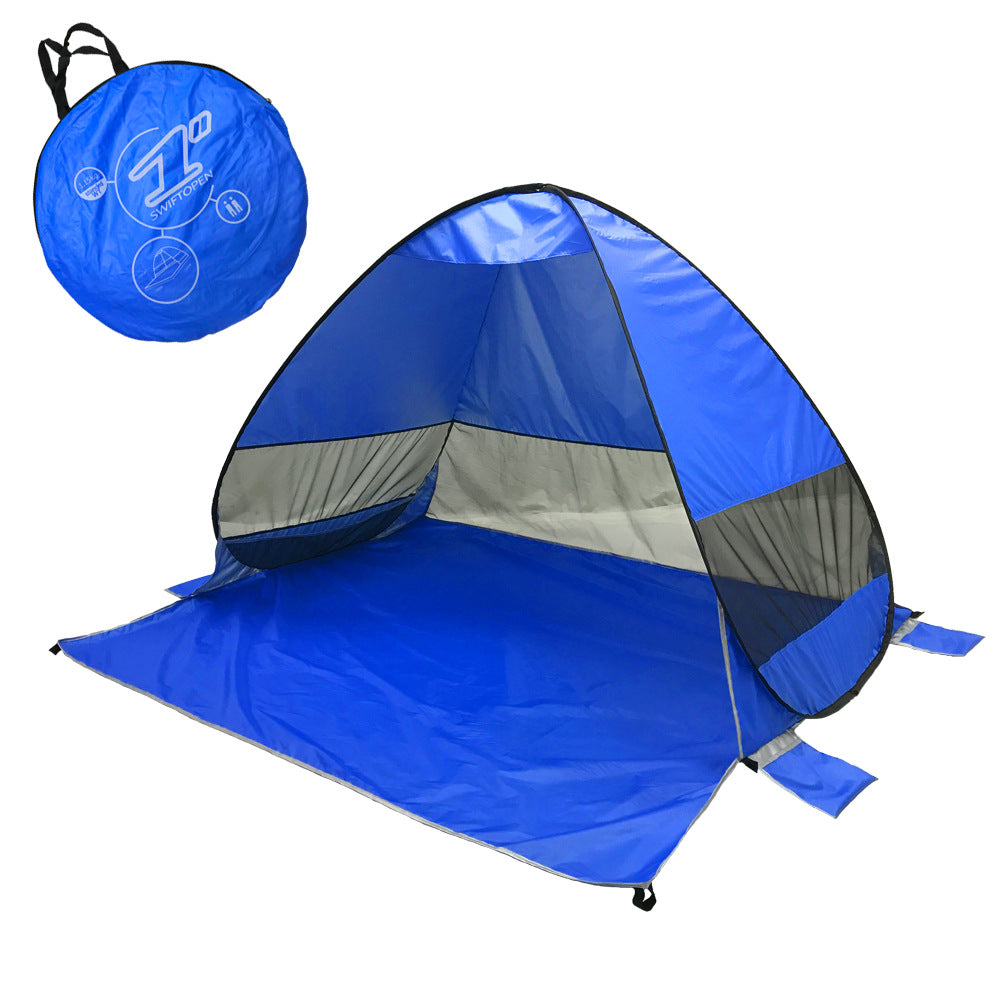 Beach tents, cross-border Amazon explosion models, automatic 2 seconds speed open beach shade OEM