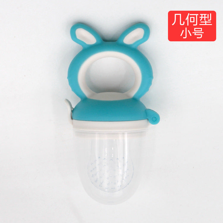 New baby bite music fruit and vegetable music net bag baby pacifier fruit and vegetable food supplement factory direct sales