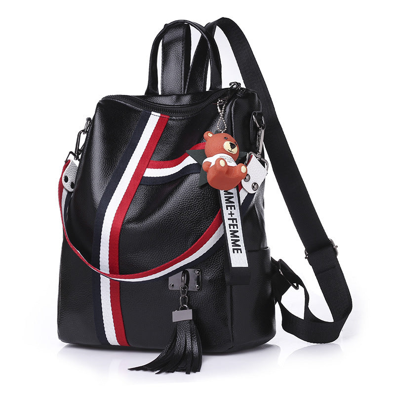 Bag female 2020 new dual-use backpack backpack female bag factory wholesale Amoy source fashion one generation
