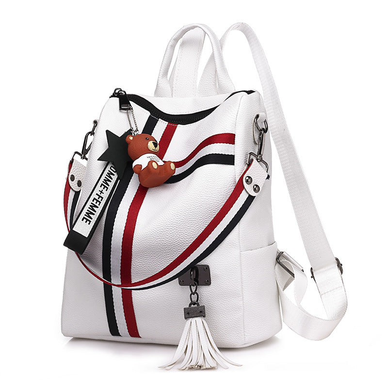 Bag female 2020 new dual-use backpack backpack female bag factory wholesale Amoy source fashion one generation