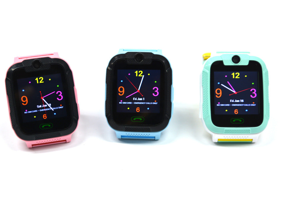 3G children's phone watch color screen touch screen camera GPS positioning children's smart watch