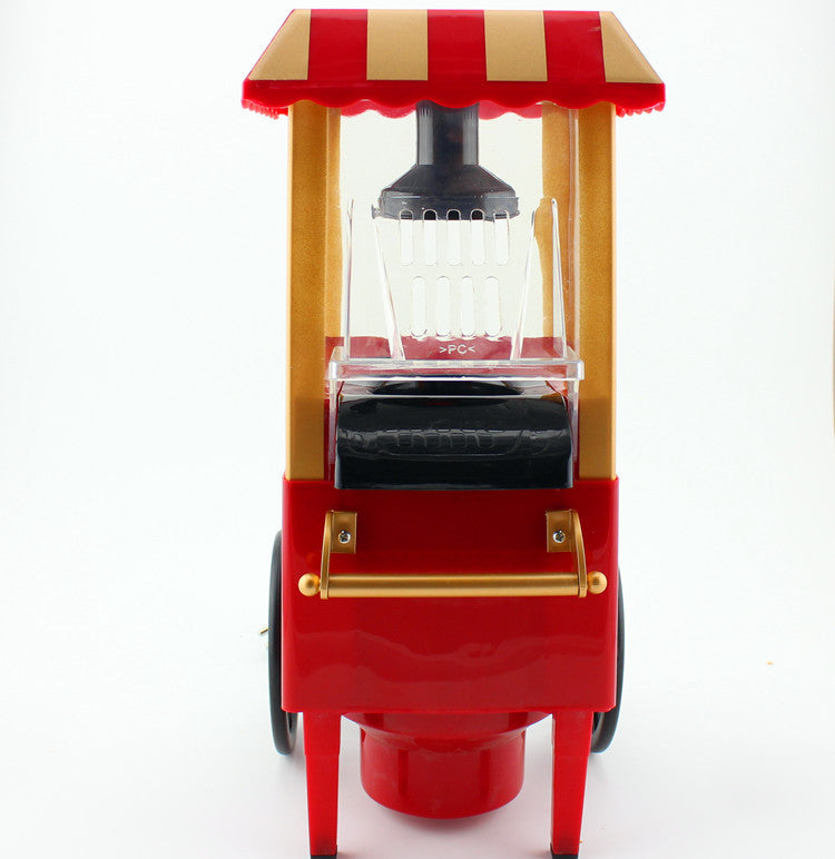 Classic car popcorn machine household cart electric popcorn machine foreign trade The popcorn machine