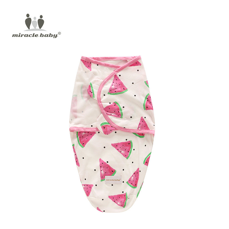 Cross-border hot-selling baby swaddle sleeping bag Newborn swaddle wrapper Spring and summer thin cotton sleeping bag