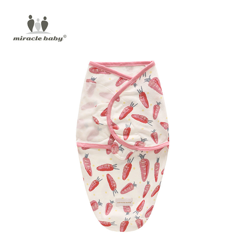 Cross-border hot-selling baby swaddle sleeping bag Newborn swaddle wrapper Spring and summer thin cotton sleeping bag