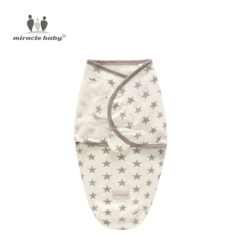 Cross-border hot-selling baby swaddle sleeping bag Newborn swaddle wrapper Spring and summer thin cotton sleeping bag