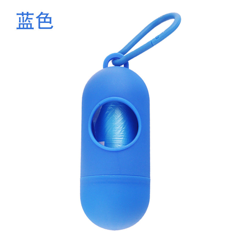 Factory direct pet cleaning supplies garbage box dog picking up dispenser dispenser portable pick up dog garbage bag