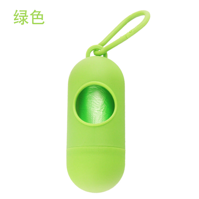 Factory direct pet cleaning supplies garbage box dog picking up dispenser dispenser portable pick up dog garbage bag