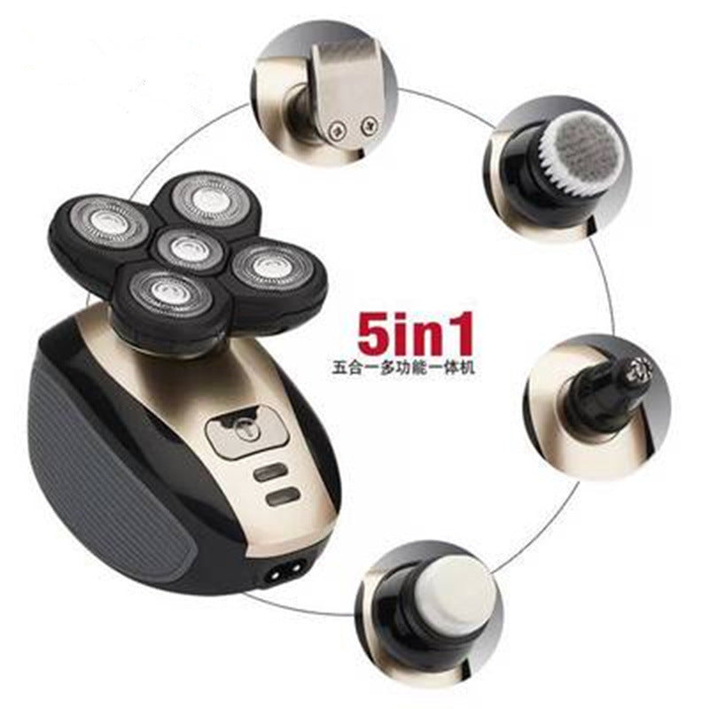 High-power five-blade razor shaver