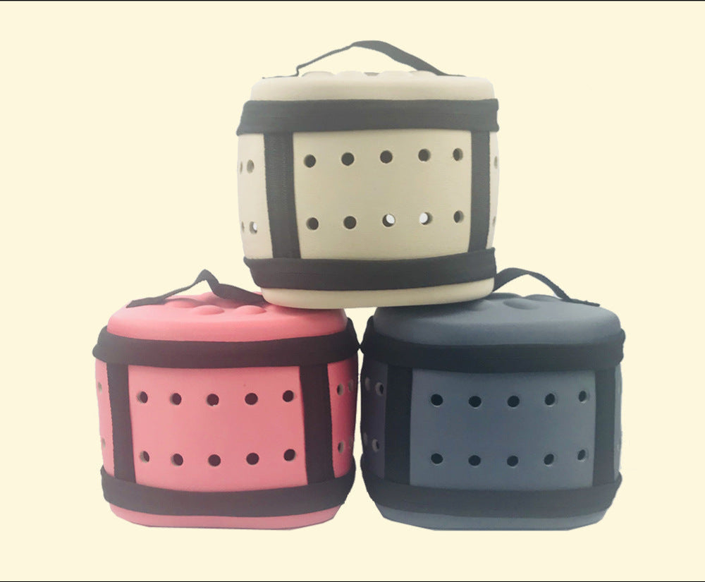 Pet bag portable cat bag dog bag EVA folding pet out backpack bag pet supplies