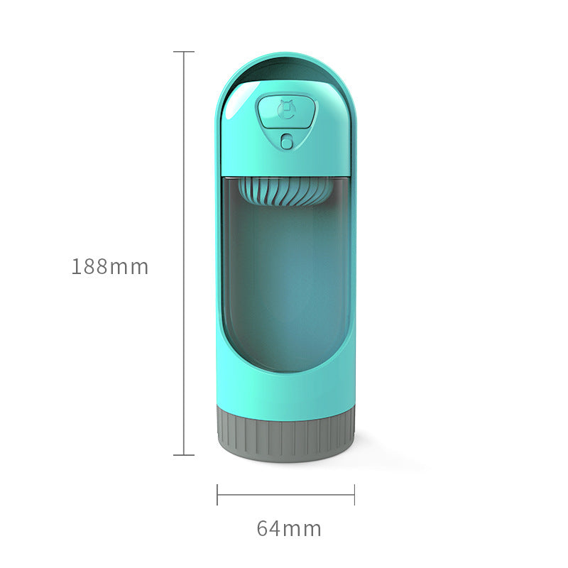Pet Accompanying Water Cup Dogs Going Out Portable Kettle Water Bottle Drinking Device Outdoor Drinking Device With Filter
