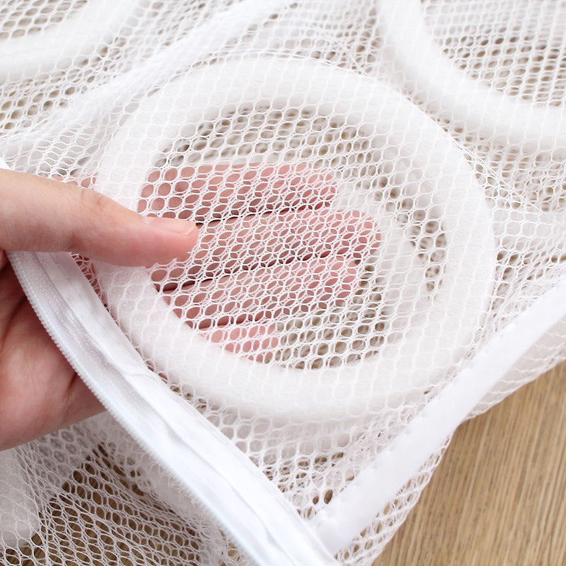 Foreign trade new style shoe bag, mesh bag, shoe care washing bag, shoe washing underwear care washing bag, drying custom