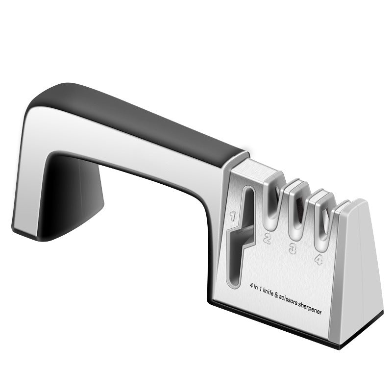 New household quick sharpener, tungsten steel diamond grit, multifunctional manual sharpener, kitchen tools