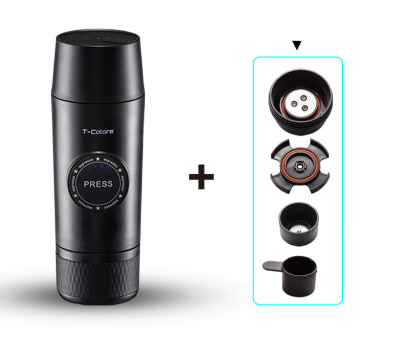 T-Colors color charging portable coffee machine mini electric espresso coffee capsule coffee machine