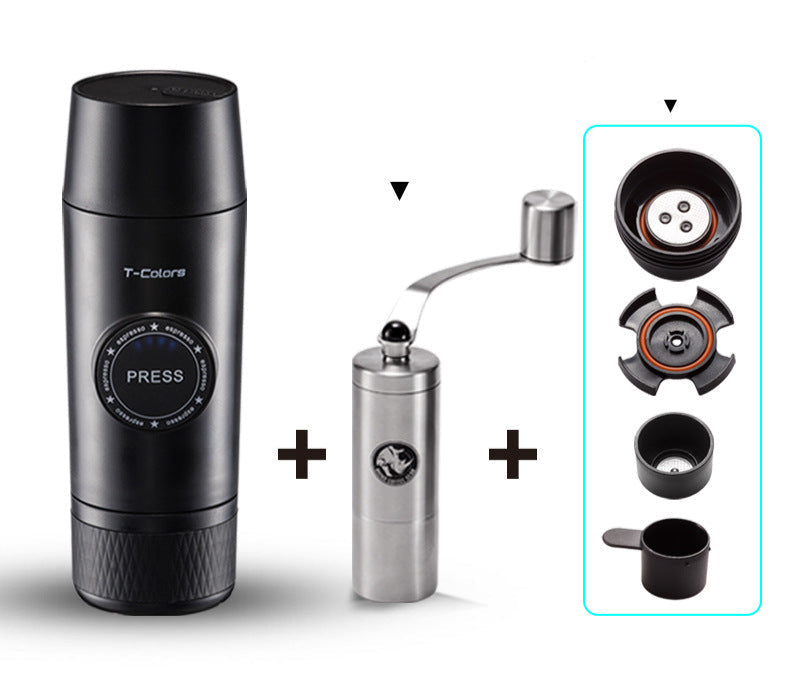 T-Colors color charging portable coffee machine mini electric espresso coffee capsule coffee machine