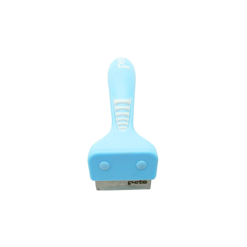 Pet Open Knot Comb Hair Removal Comb Stainless Steel Comb Nail Rake Comb Remove Hair Cats Dogs Plastic Clean Beauty Comb