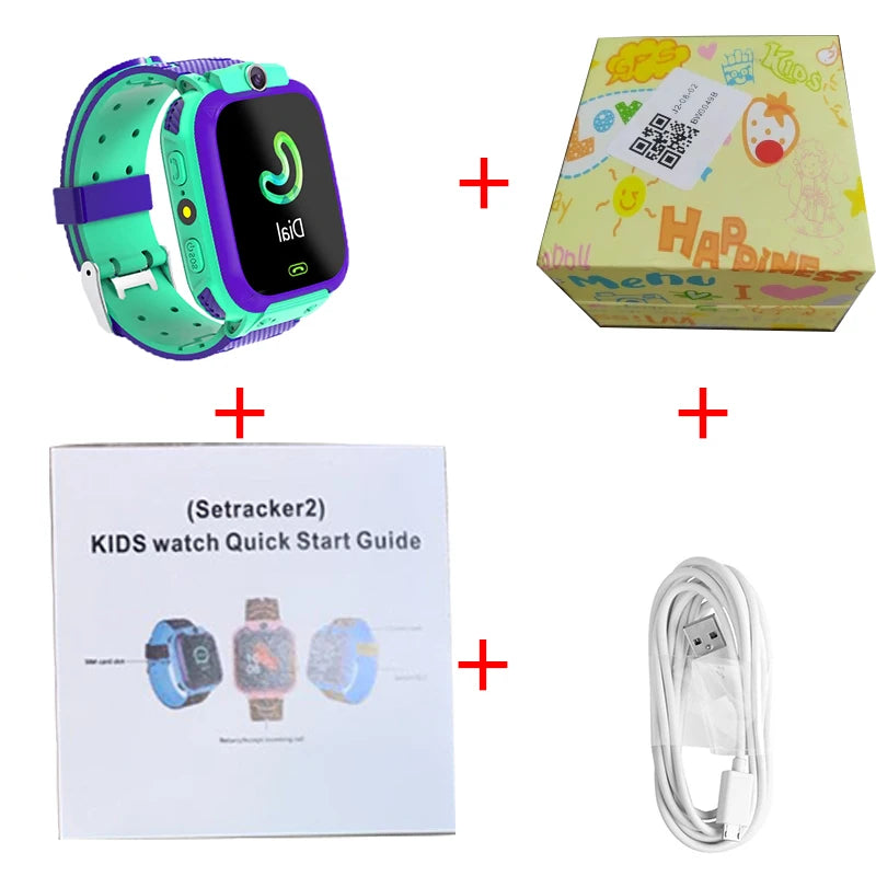 Q12 Smart Watch LBS Kid SmartWatches Baby Watch 1.44 Inch Voice Chat GPS Finder Locator Tracker Anti Lost Monitor with Box