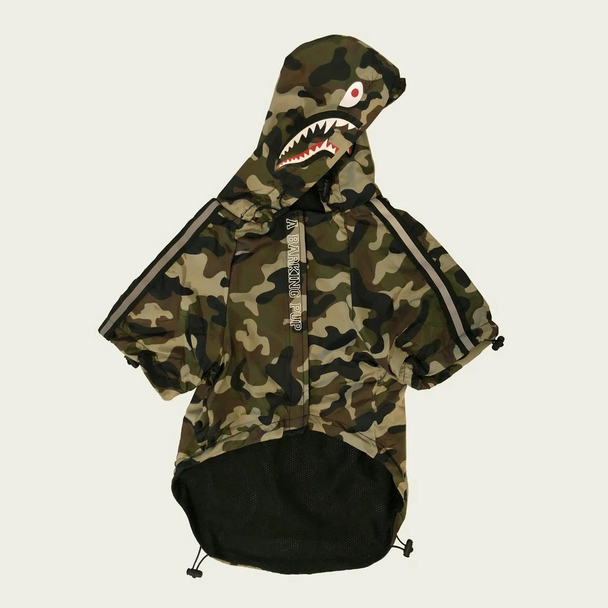 FATHIN Dog Clothes Adidog Camouflage French Bulldog Pupreme Shirt Dog Camo Windbreaker Sport Retro Dog Hoodies Pet Clothes