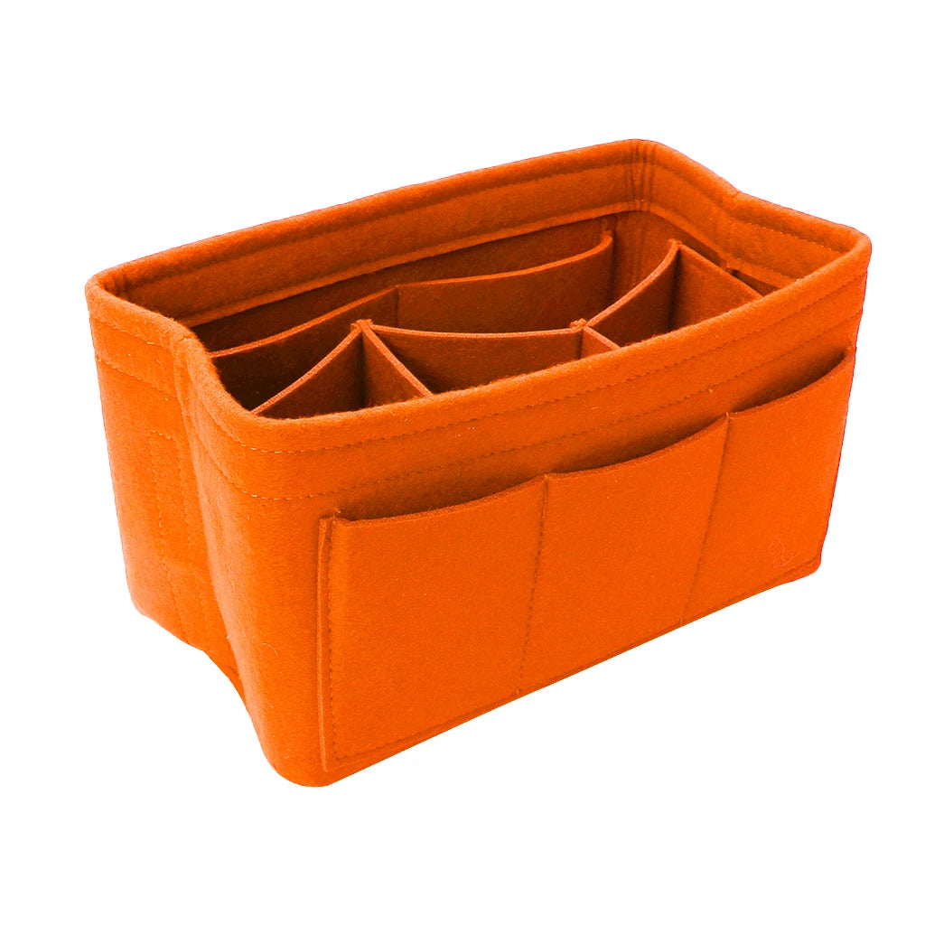 Felt Makeup Bag Organizer Insert Bag Handbag Multi-functional Travel Cosmetic Case Girl Toiletry Storage Bags 2019