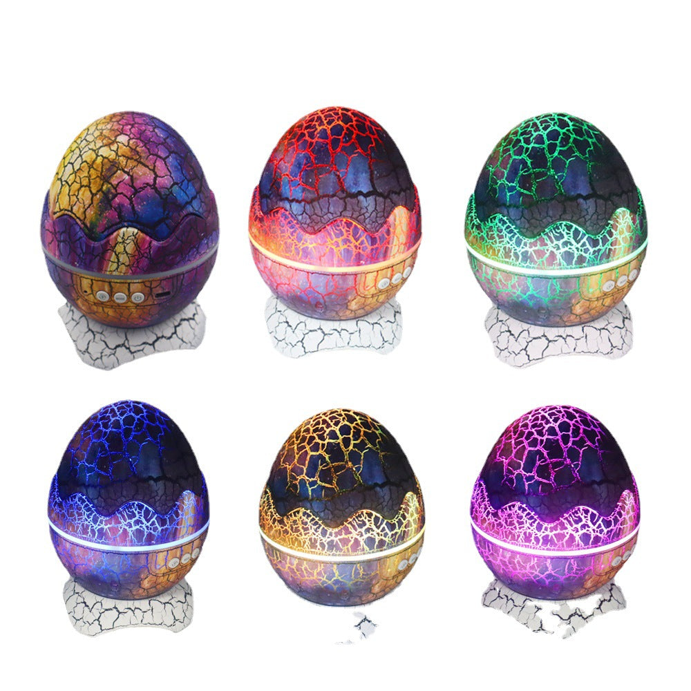 Cracked Dinosaur Egg Starry Sky Lamp Projector Lamp Gypsophila Projector Bedroom Atmosphere Light Night Light Gift Atmosphere Light