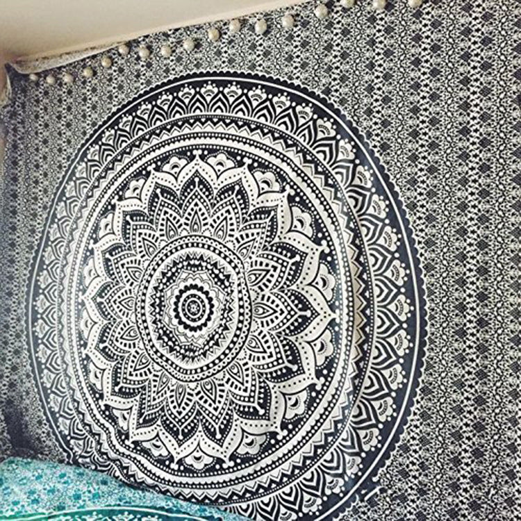 Tapestry mandala series printed home tapestry wall hanging beach towel beach seat blanket wish Amazon